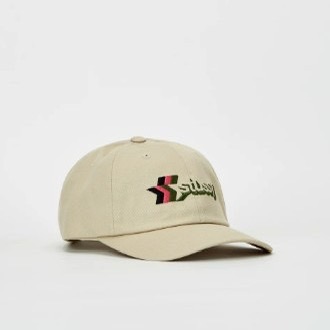 STÜSSY 3 STAR LOW PRO STRAPBACK CAP