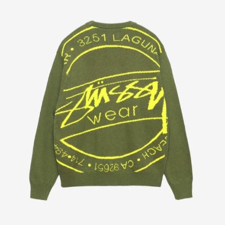 STÜSSY LAGUNA ICON SWEATER