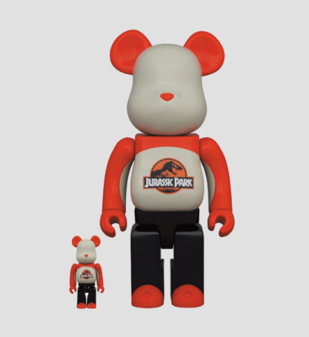 BE@RBRICK JURASSIC PARK 100％ ＆ 400％