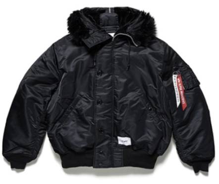 JACKET / NYLON. TWILL. ALPHA INDUSTRIES