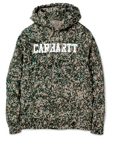 Hooded College Allover Sweat