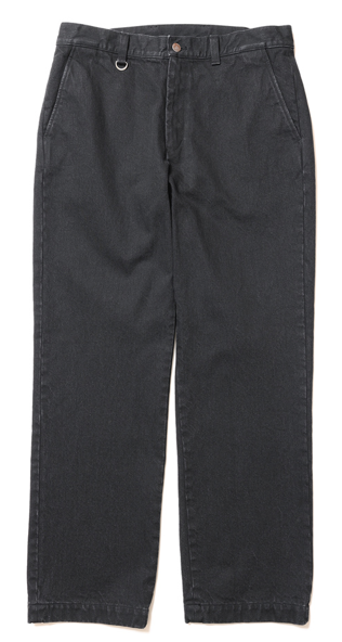 WASHED DENIM STRAIGHT PANTS