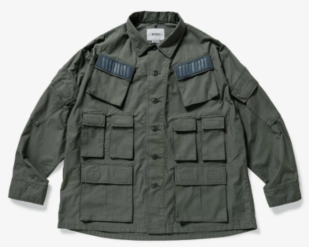 MODULAR LS 01 / SHIRT. COTTON. RIPSTOP