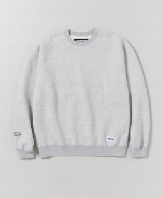 PLAIN SWEATSHIRT LS