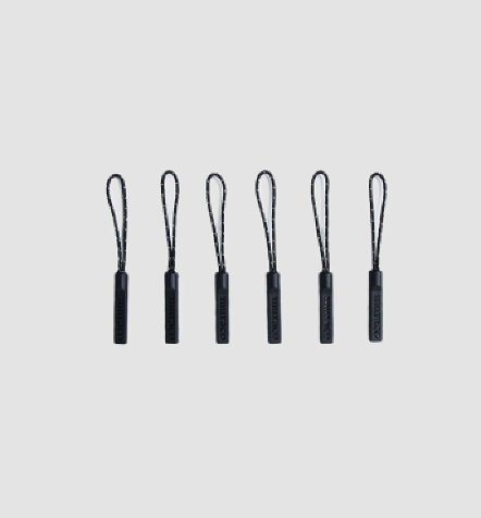 CYLINDER-SHAPED ZIPPER PULLS