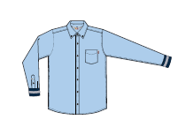 L/S Oxford Rib Shirt