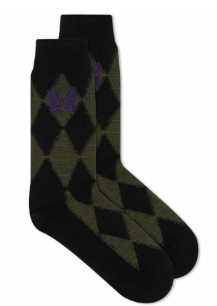 NEEDLES ARGYLE JQ. SOCKS