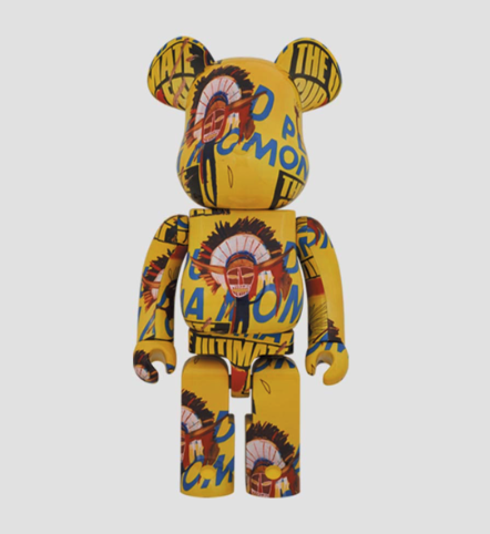 BE@RBRICK ANDY WARHOL × JEAN-MICHEL BASQUIAT #3 1000％