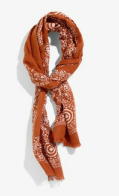 SOUTH2 WEST8 STOLE - COTTON GAUZE