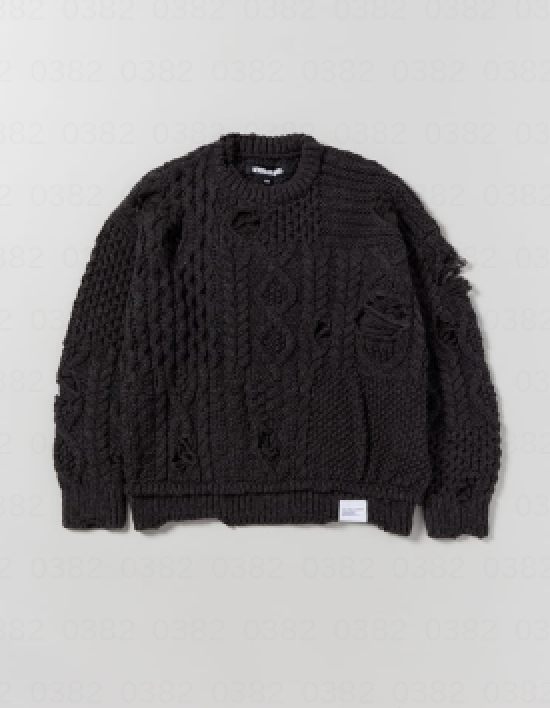 PATCHWORK SAVAGE SWEATER
