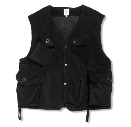 SOUTH2 WEST8 TENKARA VEST - C/PU 11W CORDUROY