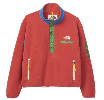89 PLACKET PULLOVER FLEECE