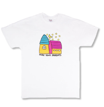 NUKE YOUR PARENTS T-SHIRT