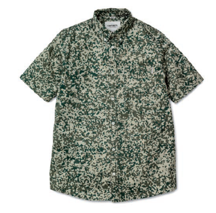 S/S Camo Stain Shirt