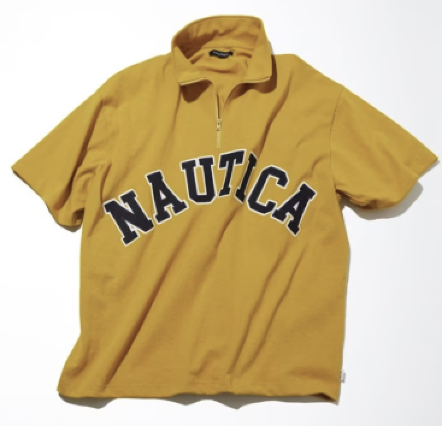 ARCH LOGO HALF ZIP TEE