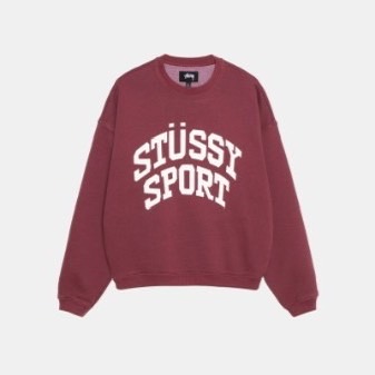 STÜSSY BIG CRACKLE SPORT CREW