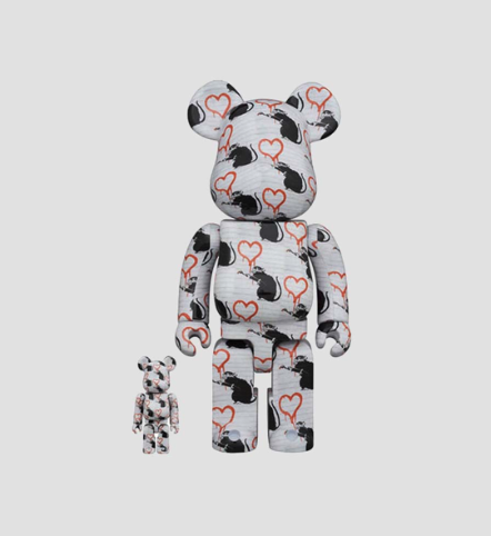 BE@RBRICK LOVE RAT 100% & 400%