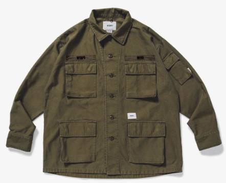 JUNGLE LS 01 / SHIRT. COTTON. SATIN
